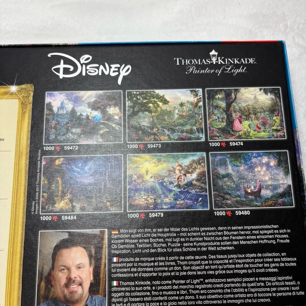 Schmidt Spiele Thomas Kinkade Disney‎ Cinderella Jigsaw Puzzle (1000Pc)